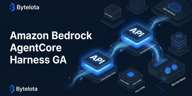 Amazon Bedrock AgentCore Harness GA - Deploy AI agents with two API calls: CreateHarness and InvokeHarness