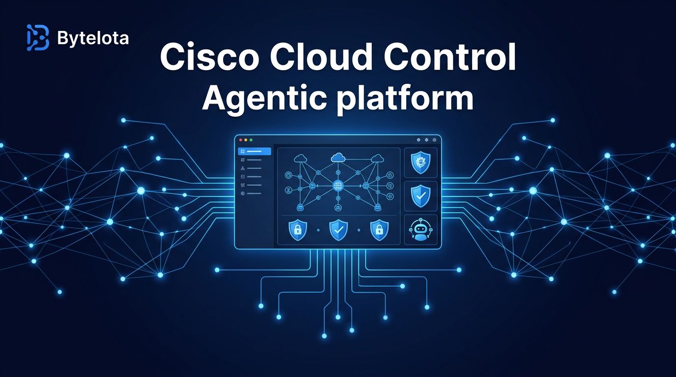 Cisco Cloud Control: MCP Is Now Enterprise IT Infrastructure