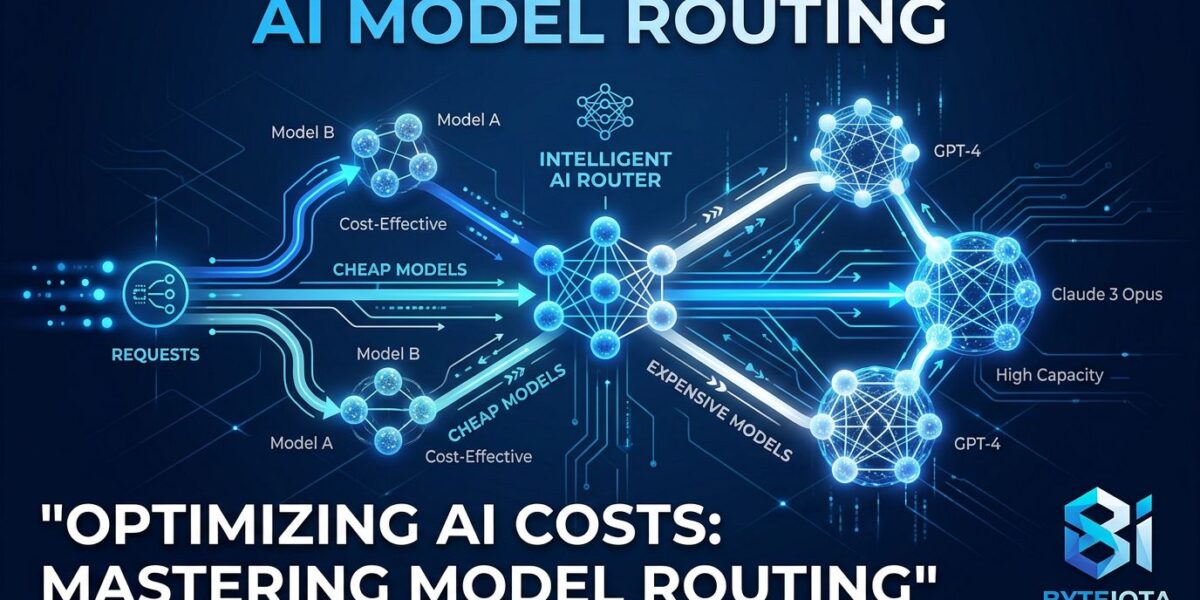 Model Context Roting Chart LLM Model Routing in 2026: Cut AI Costs 70% With Smart Model Selection ...
