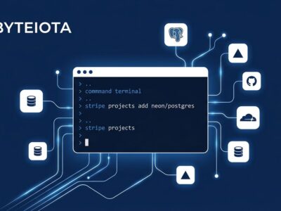 AI agents provisioning a development stack through Stripe Projects CLI
