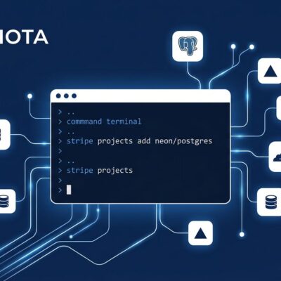 AI agents provisioning a development stack through Stripe Projects CLI