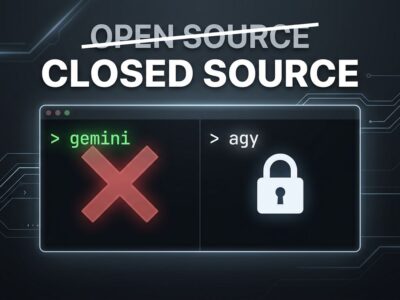Gemini CLI deprecated by Google, replaced by closed-source Antigravity CLI