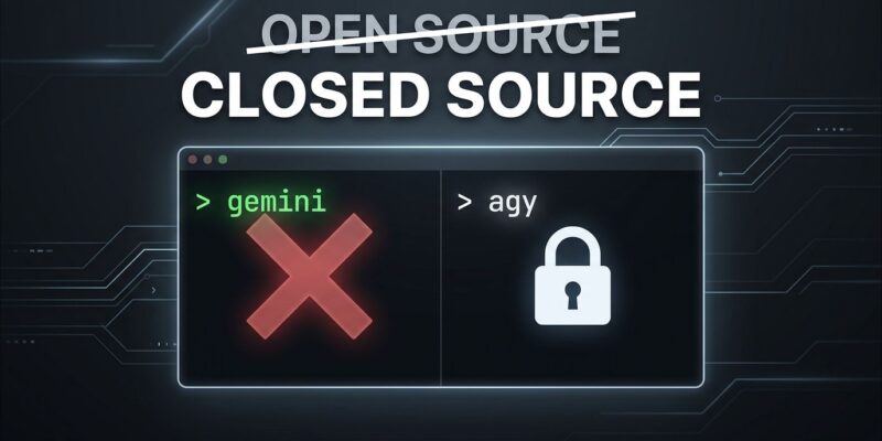 Gemini CLI deprecated by Google, replaced by closed-source Antigravity CLI