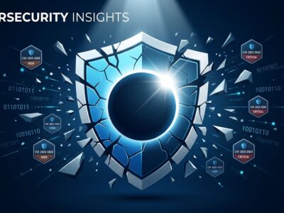 Shattered Microsoft Defender shield with eclipse motif representing the RoguePlanet CVE-2026-50656 zero-day exploit