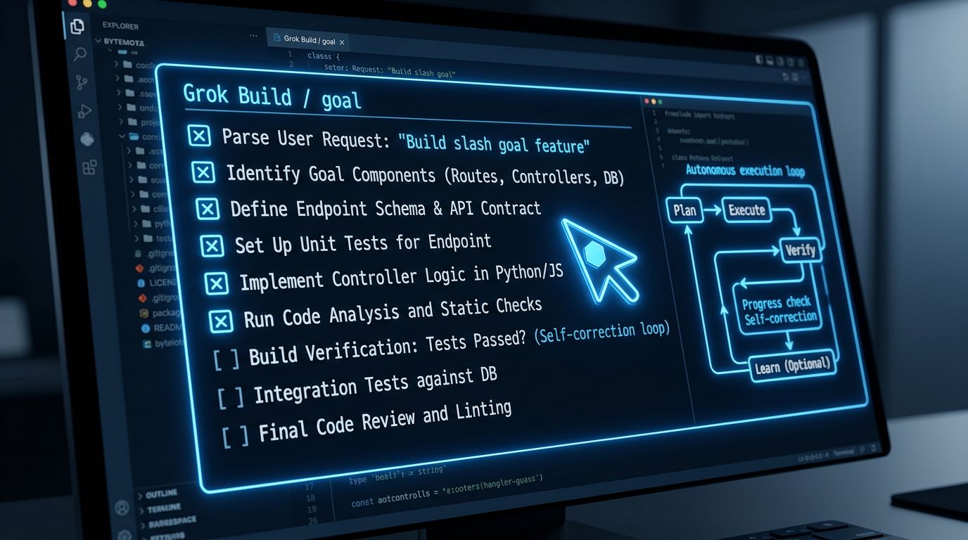 Grok Build /goal: xAI’s Coding Agent Now Runs Until the Job Is Done