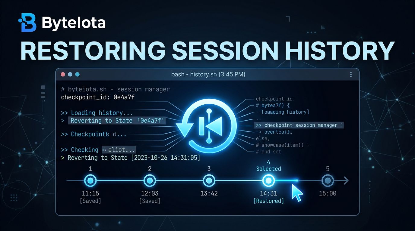 OpenCode v1.17: Session Snapshots Undo Your AI Agent