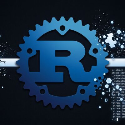 Rust gear logo with broken data pipe showing missing bytes, representing the hyper HTTP library race condition bug discovered by Cloudflare