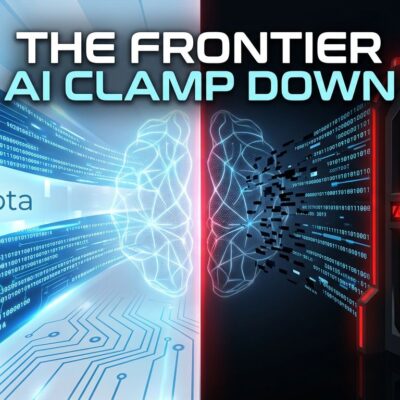 GPT-5.6 Sol AI model behind a government restricted access barrier, showing the tension between frontier AI capabilities and government-controlled access