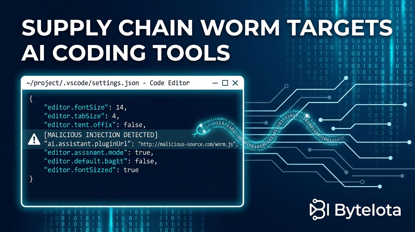 Miasma Worm Targets AI Coding Tools: What Developers Must Do