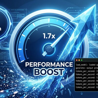 Speed performance chart showing Qwen3.6 27B token generation improvement with MTP enabled in llama.cpp