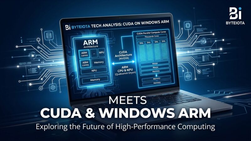 Nvidia N1X chip with CUDA architecture on Windows ARM laptop - Computex 2026 announcement