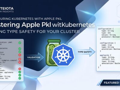 Apple Pkl configuration language replacing YAML for type-safe Kubernetes config management