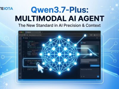 Qwen3.7-Plus multimodal AI agent model with GUI grounding visualization showing computer-use capabilities