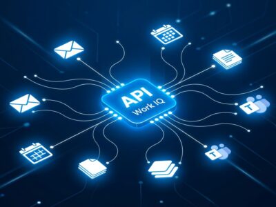Microsoft Work IQ APIs connecting M365 data to AI agents via MCP