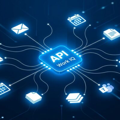 Microsoft Work IQ APIs connecting M365 data to AI agents via MCP