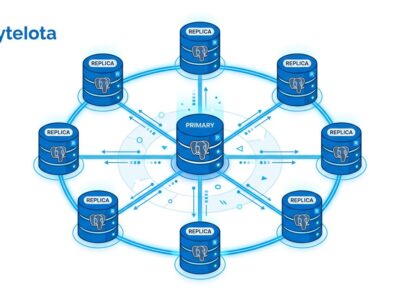 Distributed PostgreSQL database cluster with horizontal scaling connections