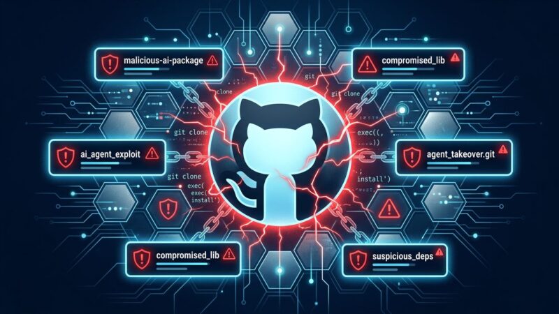 GitHub repositories distributing trojan malware via the Orchid campaign targeting AI coding agents