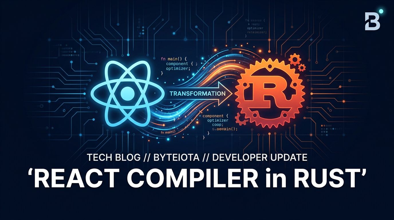 React Compiler Is Now in Rust — Next.js 16.4 Gets >40% Faster Builds ...