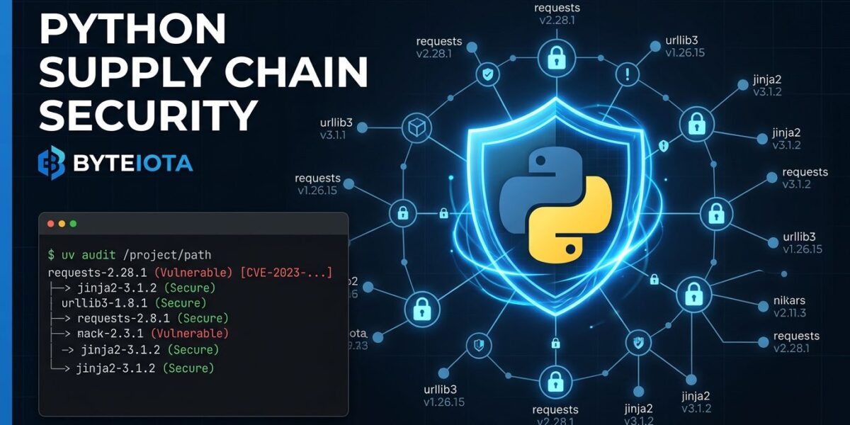 uv audit: Python Built-In Supply Chain Defense | byteiota