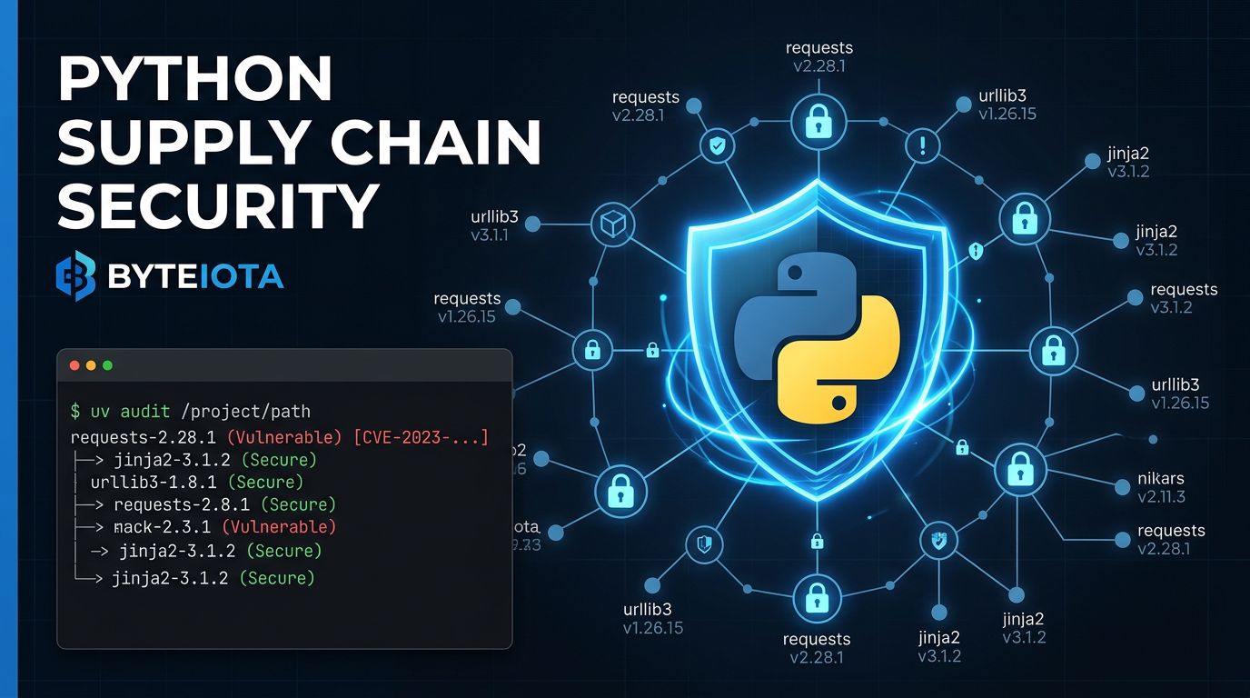 uv audit: Python Built-In Supply Chain Defense | byteiota