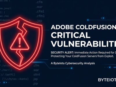 Adobe ColdFusion critical security vulnerabilities CVSS 10.0 patch warning shield