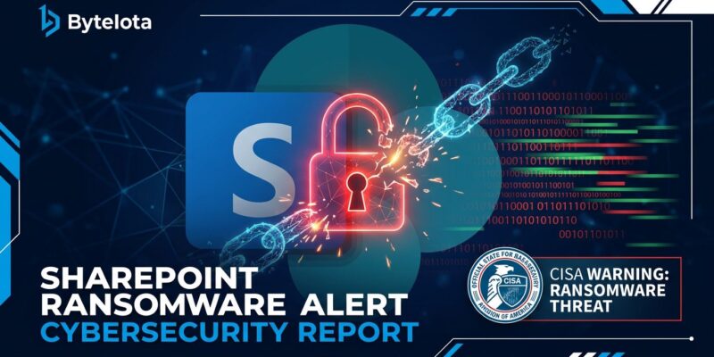 SharePoint CVE-2026-45659 RCE active exploitation - Storm-2603 ransomware threat
