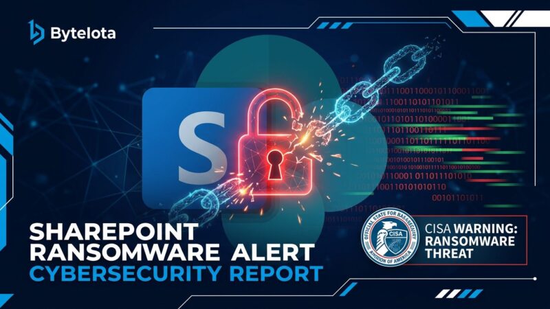 SharePoint CVE-2026-45659 RCE active exploitation - Storm-2603 ransomware threat