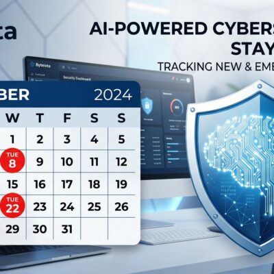 Calendar showing twice-monthly Adobe security patch schedule with AI threat acceleration concept