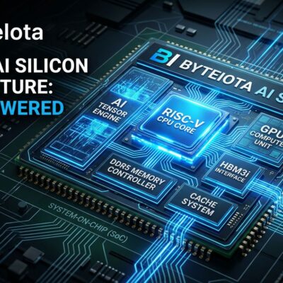 OxCore licensable GPU architecture by Oxmiq — RISC-V based chip design with CUDA compatibility for custom AI silicon