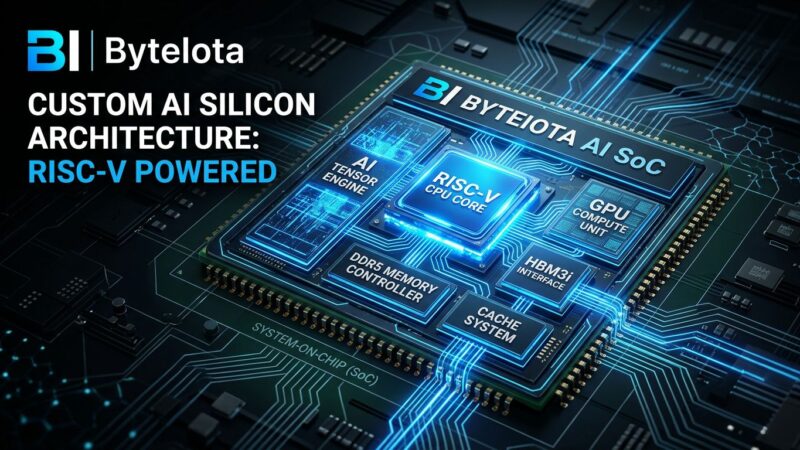OxCore licensable GPU architecture by Oxmiq — RISC-V based chip design with CUDA compatibility for custom AI silicon