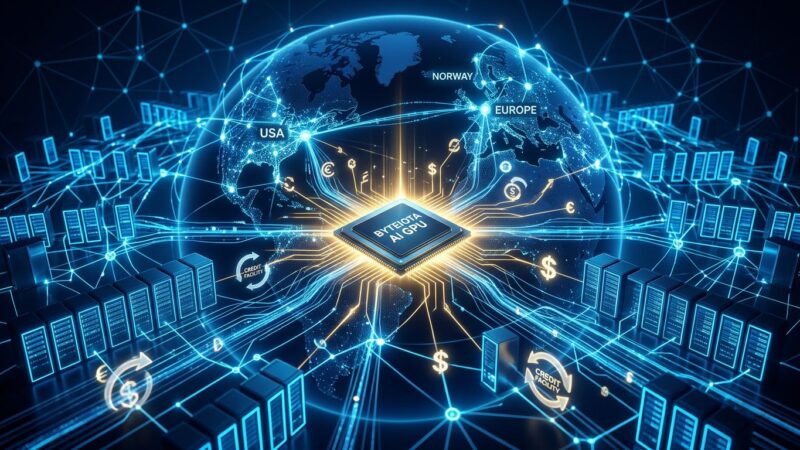 Nscale 00M revolving credit facility - GPU cloud infrastructure network spanning US, Europe, and Norway