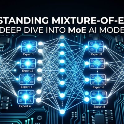 Tencent Hy3 295B Mixture-of-Experts model neural network visualization