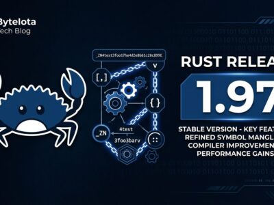 Rust 1.97 release featuring v0 symbol mangling default change and pin macro soundness fix