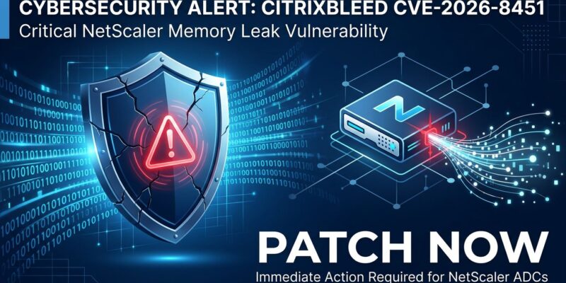 CitrixBleed CVE-2026-8451 pre-auth memory overread in Citrix NetScaler SAML IdP — patch to 14.1-72.61 or 13.1-63.18 now