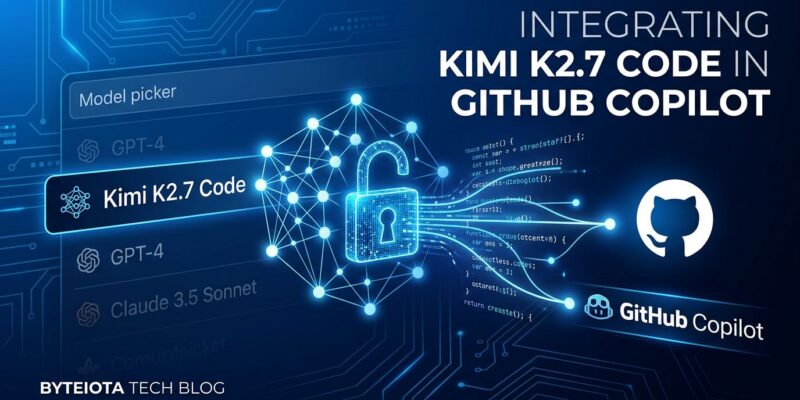 Kimi K2.7 Code open-weight model now available in GitHub Copilot model picker with enterprise admin controls