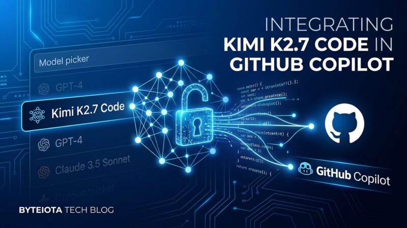 Kimi K2.7 Code open-weight model now available in GitHub Copilot model picker with enterprise admin controls