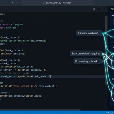 VS Code 1.128 Agents window showing multiple parallel chat sessions with branched conversation threads