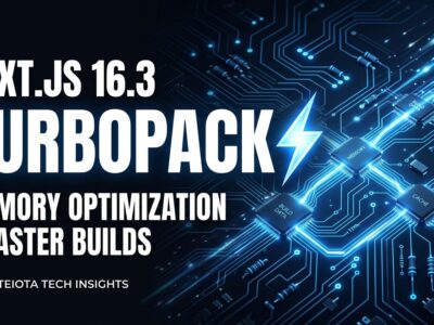 Next.js 16.3 Turbopack memory eviction and build cache featured image