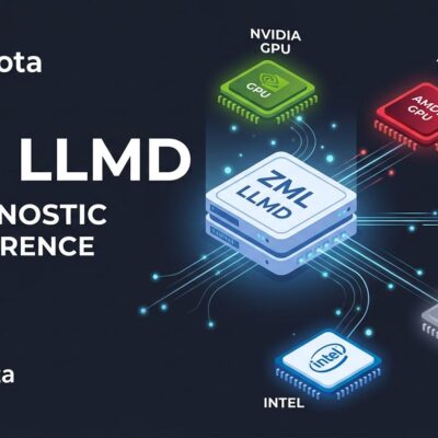 ZML LLMD inference server connecting to NVIDIA, AMD, Google TPU, Intel, and Apple chip backends