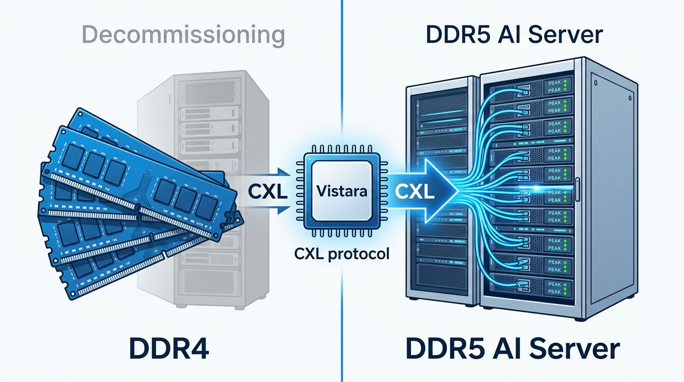 Meta’s Vistara CXL Chip Puts Dead DDR4 Back to Work