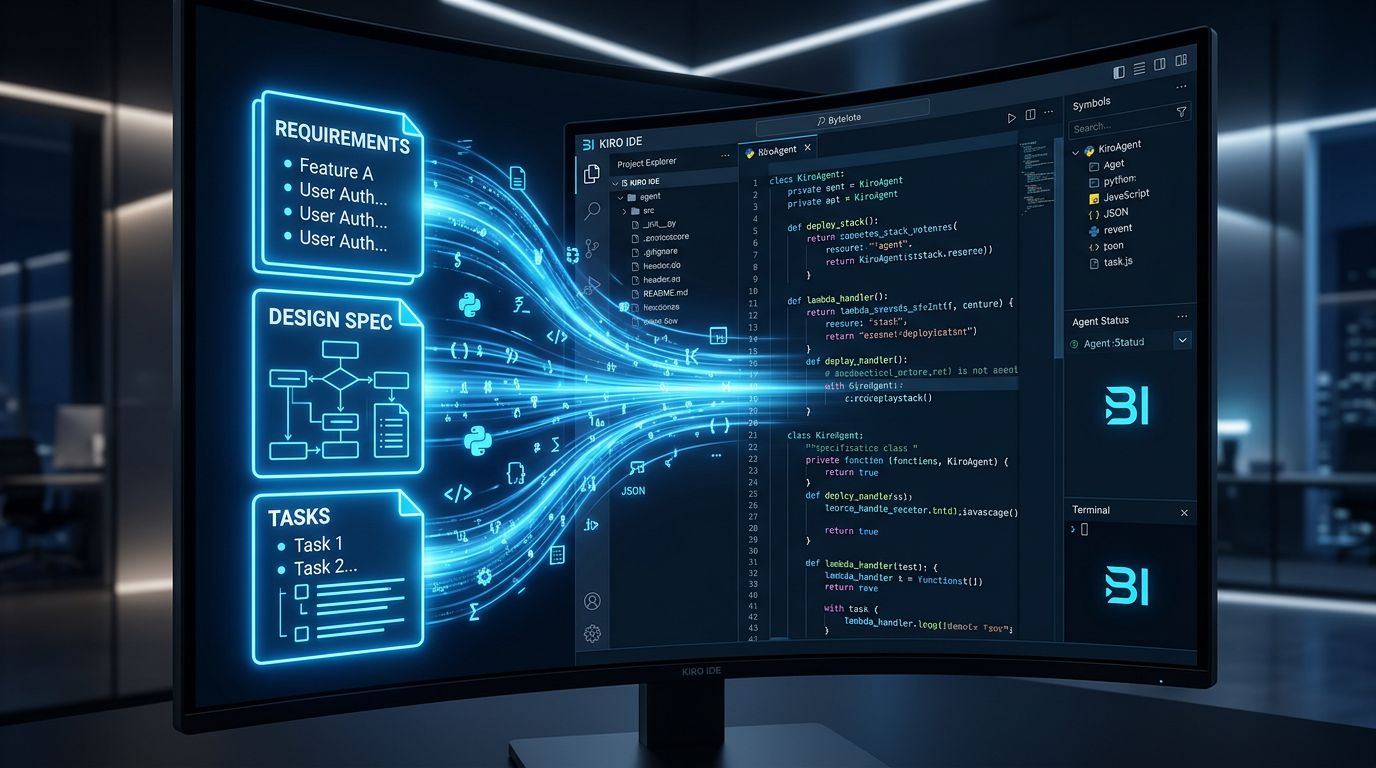 Kiro IDE 1.0: AWS’s Spec-Driven Agentic IDE Explained | byteiota