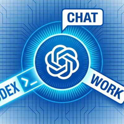 ChatGPT Work interface showing three unified modes — Chat, Work, and Codex — in the new OpenAI desktop app