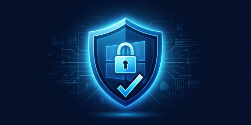 Microsoft Defender shield icon representing the RoguePlanet CVE-2026-50656 security patch verification