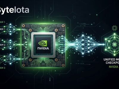 NVIDIA GPU chip with three generation modes converging into one model checkpoint