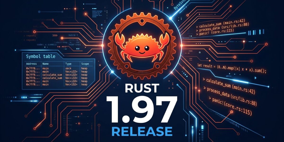 Rust 1.97: v0 Symbol Mangling Default, Cargo Warning Controls | byteiota