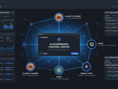 JetBrains Central governance dashboard showing AI coding agents Claude Code, Codex, and Gemini CLI connected in a network
