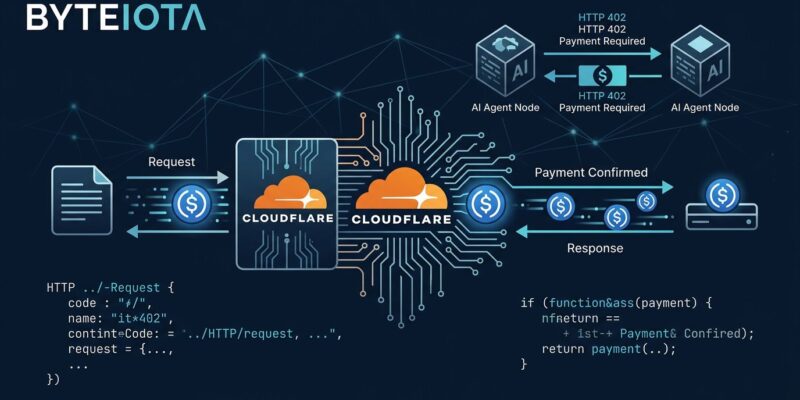 Cloudflare Monetization Gateway with x402 payment protocol for APIs and MCP tools