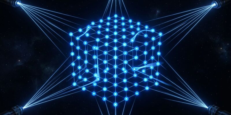 Oratomic optical tweezer neutral atom array quantum computing visualization