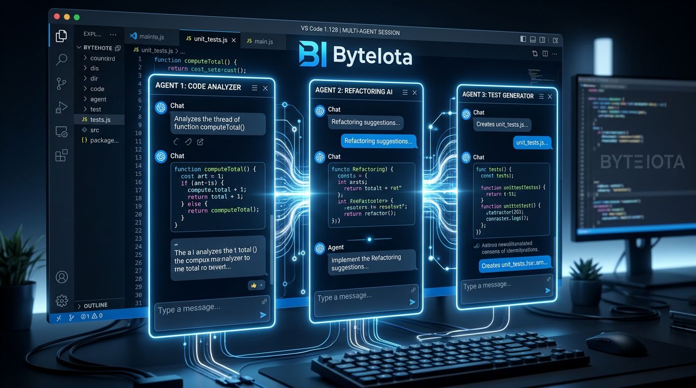 VS Code 1.128: Parallel Agent Sessions Are Here Now