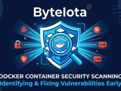 DockSec Docker security scanner shield protecting containers with vulnerability scan rays - OWASP Incubator Project